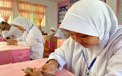 MTs Darul Mubin Gelar Asesmen Madrasah, Ujian Penentu Kelulusan Kelas IX Dimulai